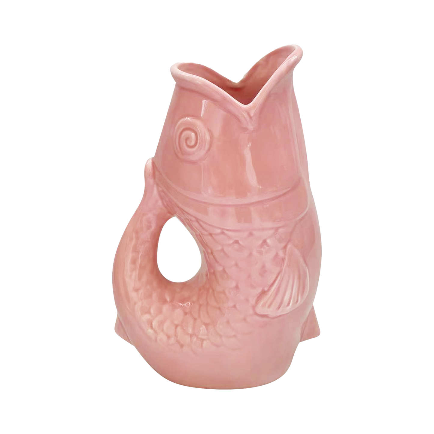 VASE PICHET POISSON ROSE - OPJET PARIS