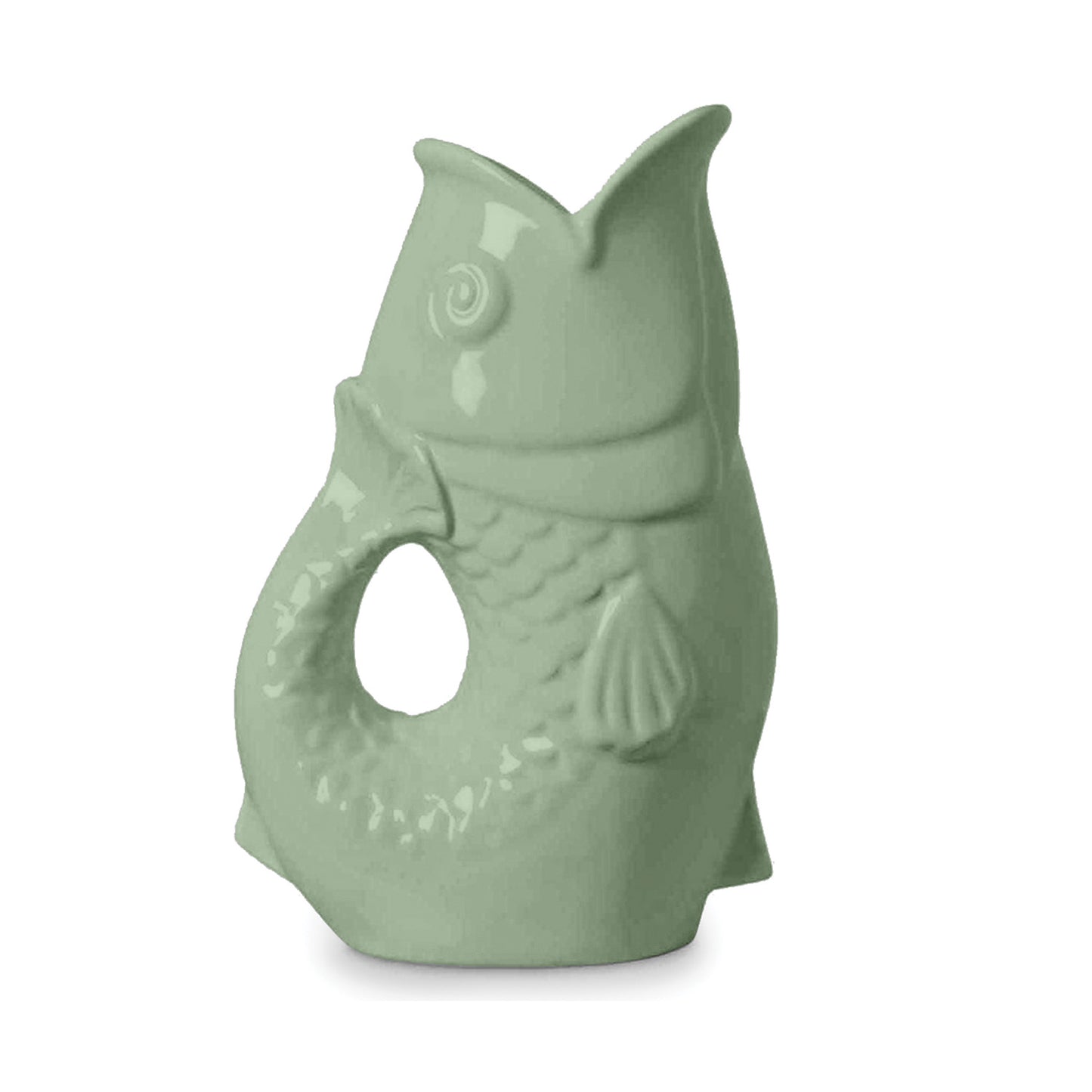 VASE PICHET POISSON MATCHA - OPJET PARIS