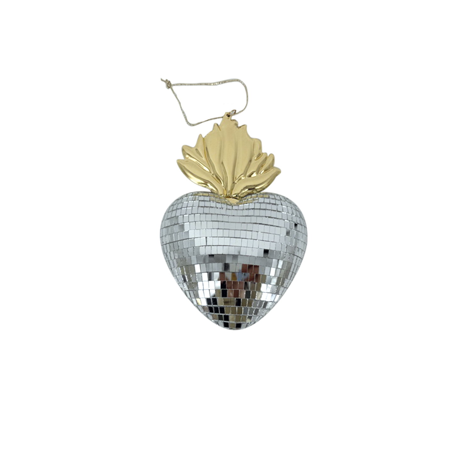 COEUR DISCO EX VOTO ARGENT - OPJET PARIS