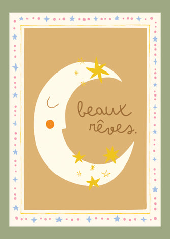 AFFICHE 18x25cm - BEAUX REVES - DAVID&DAVID