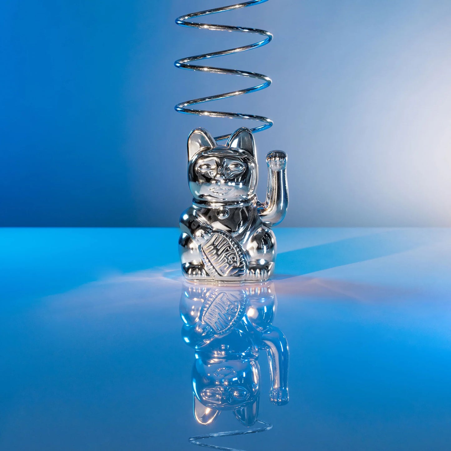 LUCKY CAT COSMIC EDTION MERCURE - SHINNY SILVER - DONKEY PRODUCTS