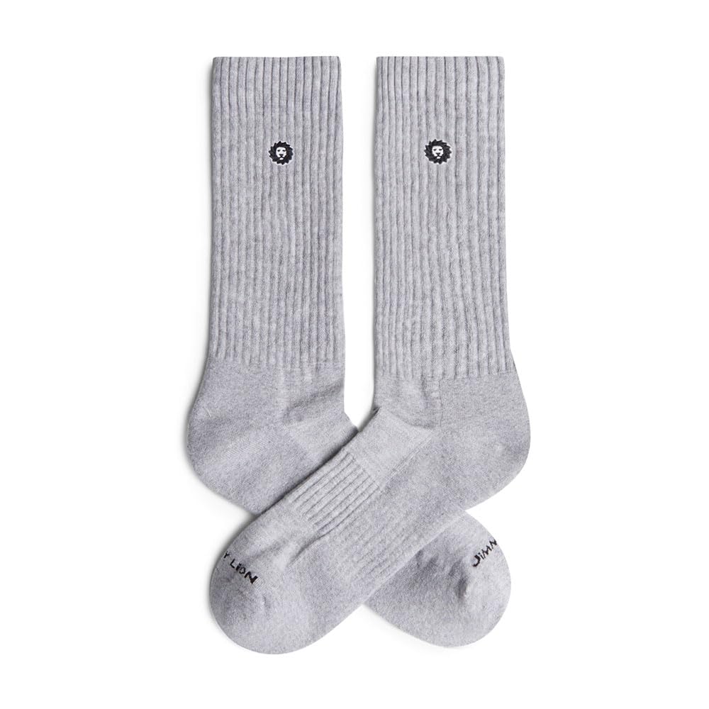 CHAUSSETTES ATHLETIC ESSENTIALS - GREY LION - JIMMY LION