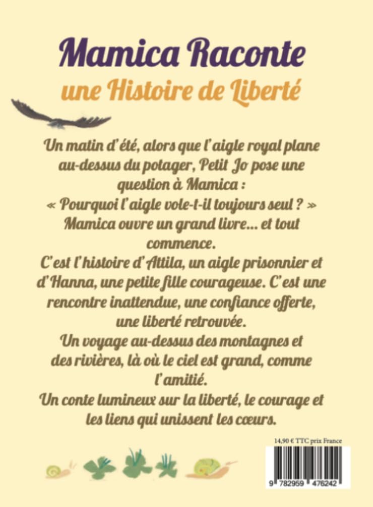 LIVRE KIDS - MAMICA RACONTE UNE HISTOIRE DE LIBERTE