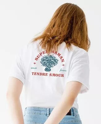 T-SHIRT - SUPER MAMAN - MONSIEUR TSHIRT