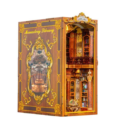 KIT DE CONSTRUCTION SERRE-LIVRE - BIBLIOTHEQUE DE MONASTERE