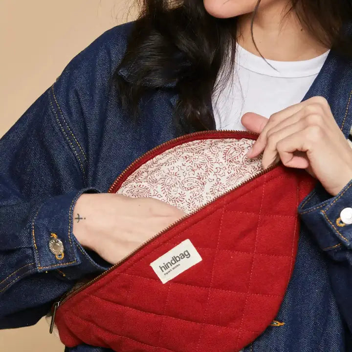 SAC BANANE OLIVIA MATELASSEE - HINDBAG
