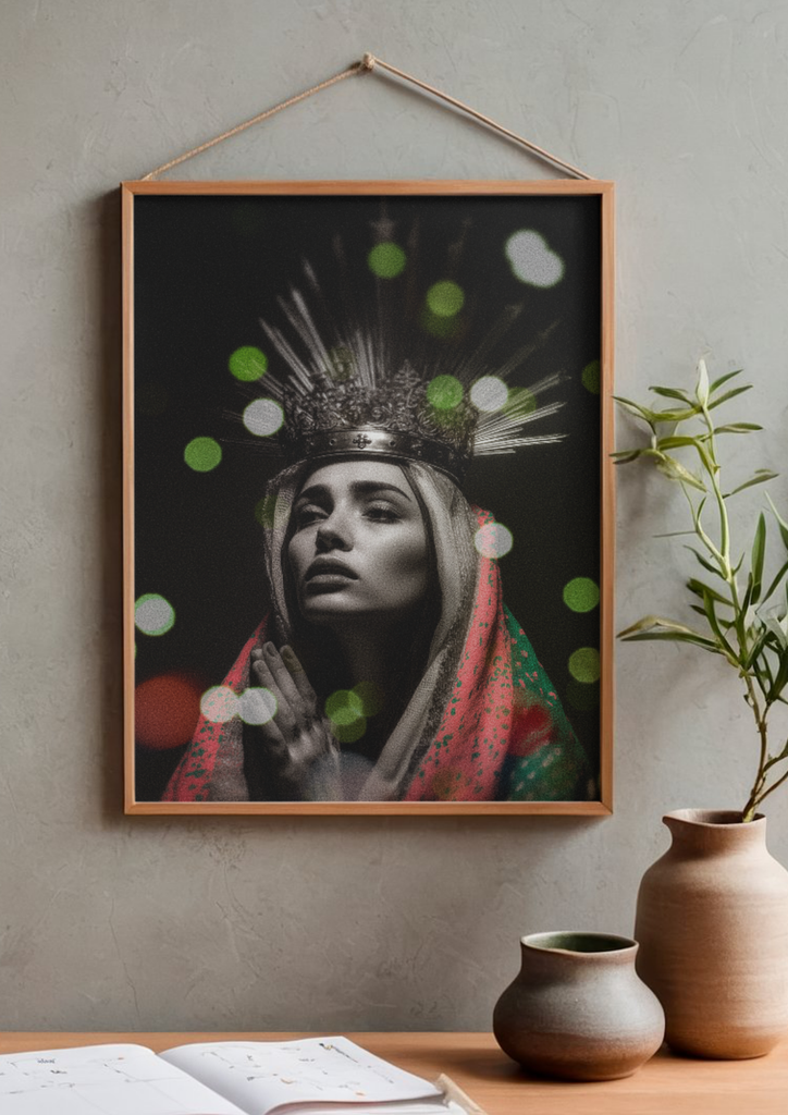 AFFICHE A4 - LES NOCTURNES NUM18 - J'AI VU LA VIERGE