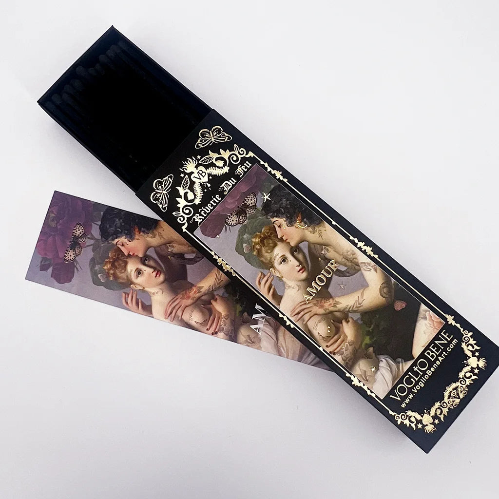 BOITE D'ALLUMETTES A VOEUX " AMOUR " - VOGLIOBENE