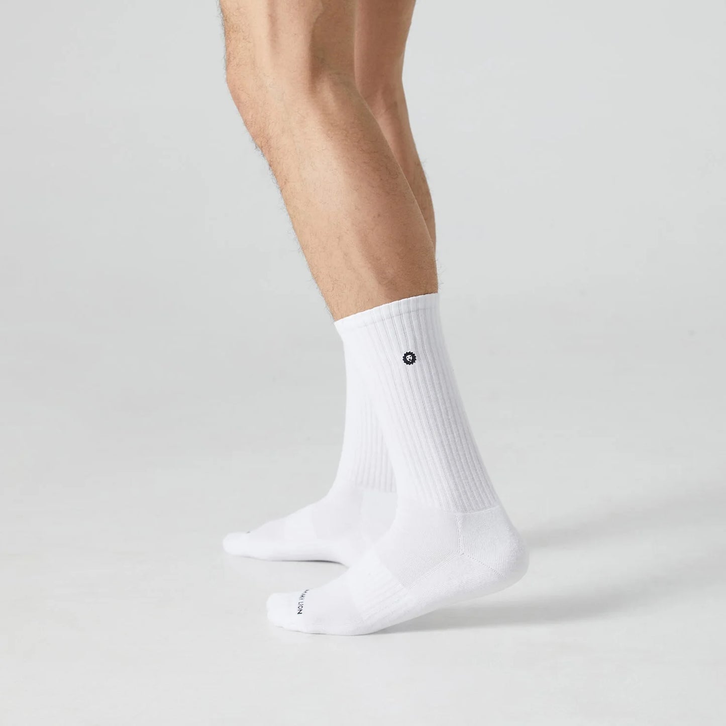 CHAUSSETTES ATHLETIC ESSENTIALS - LION WHITE - JIMMY LION