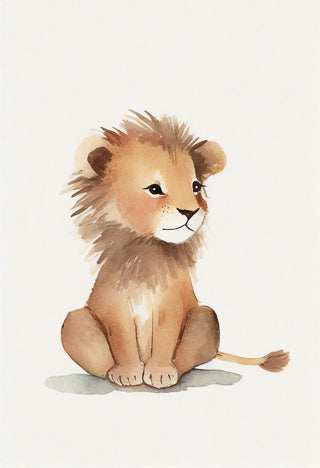 BABY LION 18x25cm - DAVID&DAVID