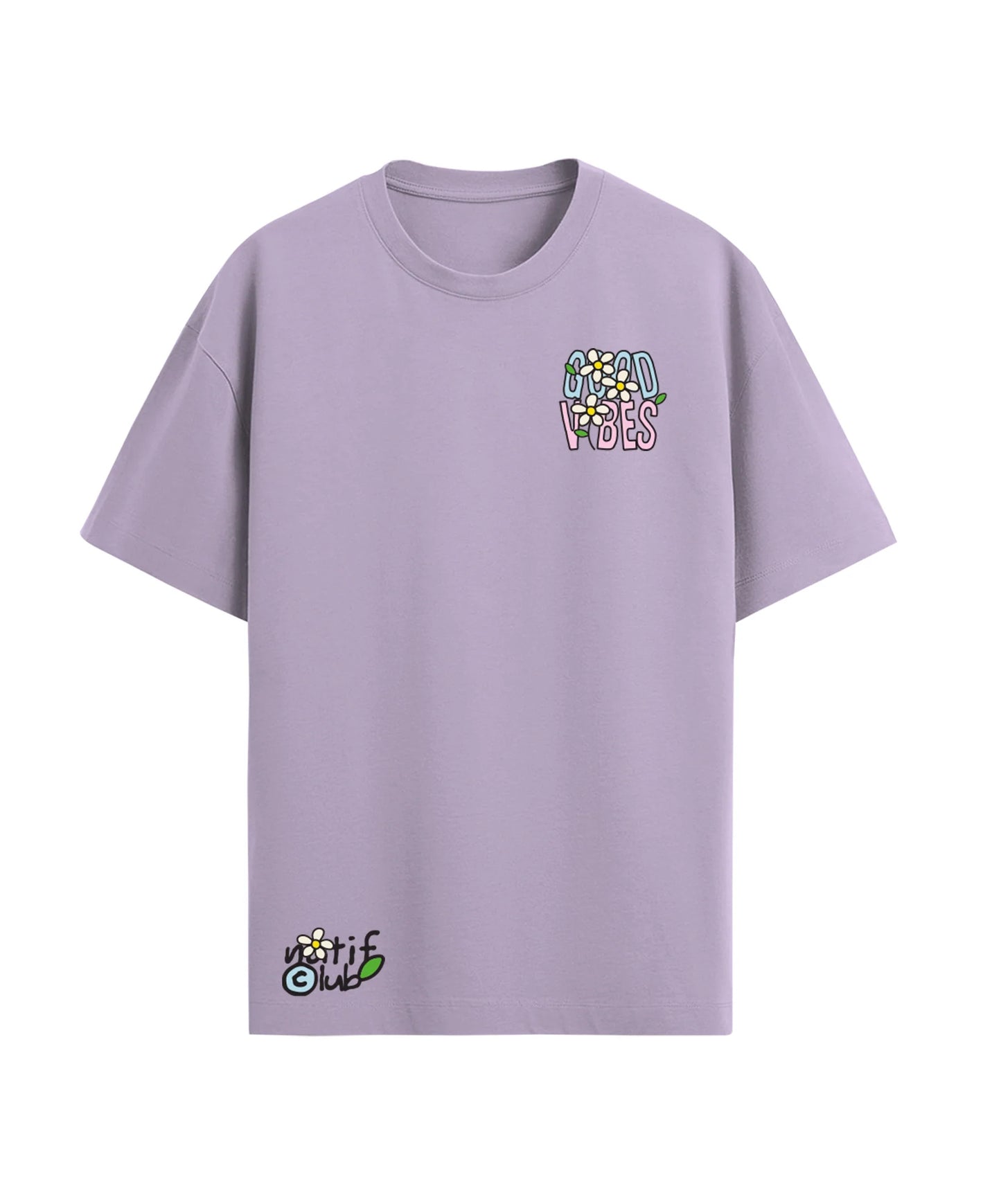T-SHIRT FEMME - NEW GOOD VIBES - NATIF