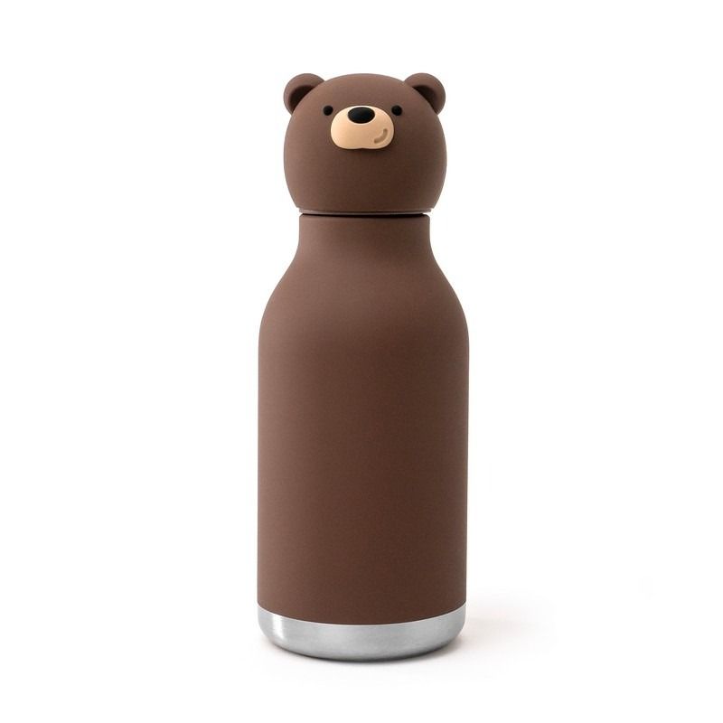 BESTIE BOTTLE BROWN BEAR - ASOBU