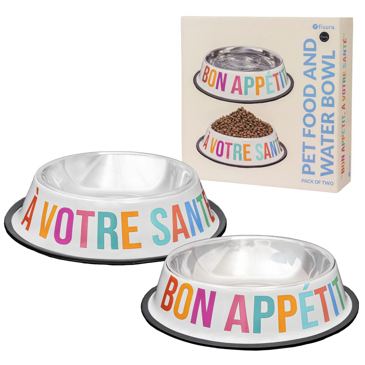 GAMELLE POUR CHIEN -BON APPETIT - FISURA