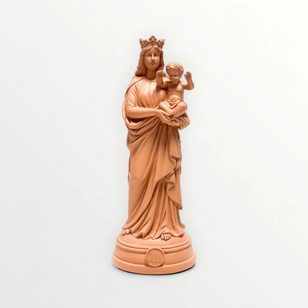 STATUETTE BONNE MERE 30CM NUTS - J'AI VU LA VIERGE