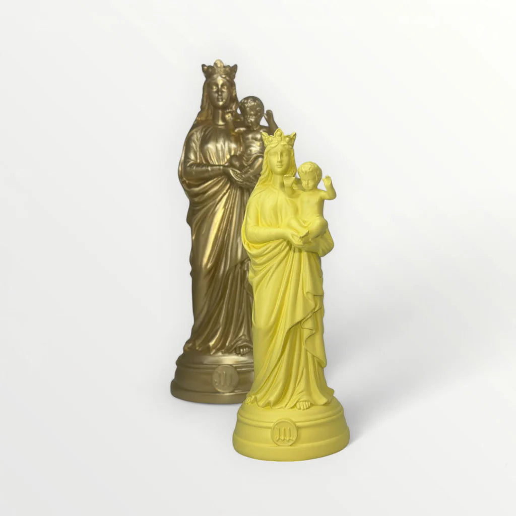 BONNE MERE 20CM JAUNE BEURRE - J'AI VU LA VIERGE