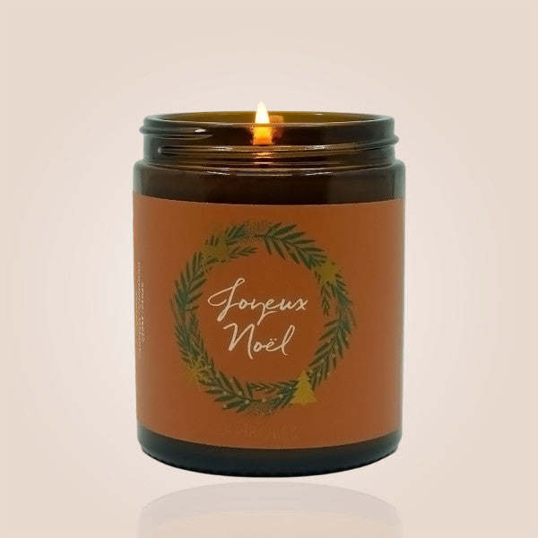 BOUGIE JOYEUX NOEL 140g - FARIBOLES PARFUMS