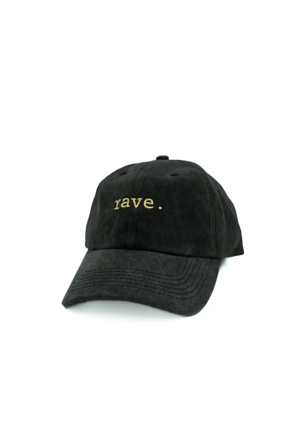 CASQUETTES RAVE NOIR - SUPPORTED