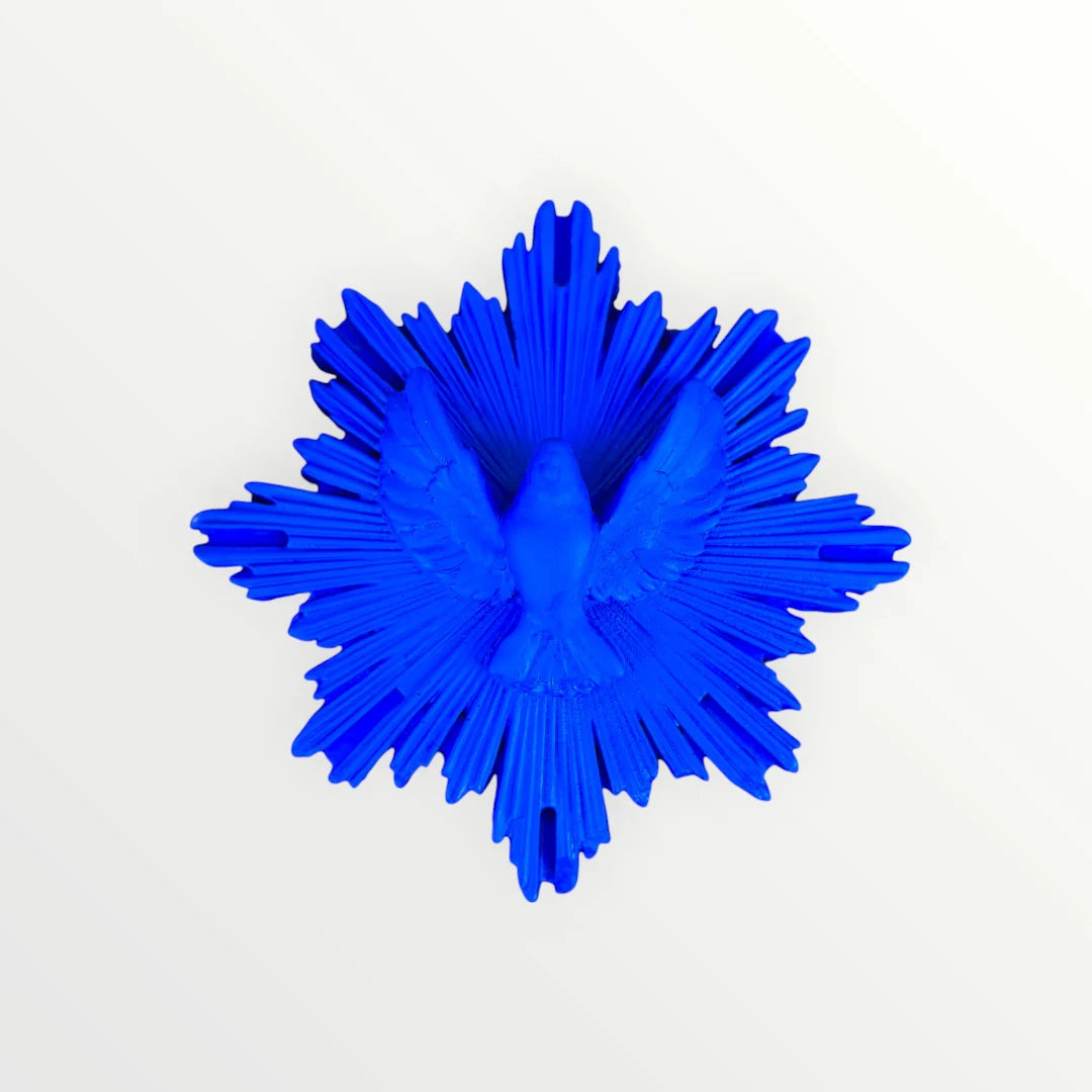 EX-VOTO ENVOLE-MOI BLEU INDIGO - J'AI VU LA VIERGE