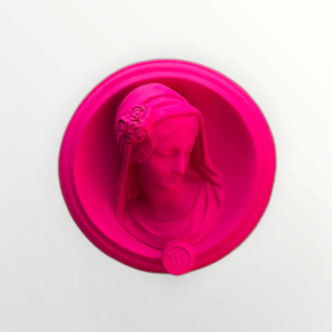 EX-VOTO SELFIE - VISAGE DE MARIE - J'AI VU LA VIERGE