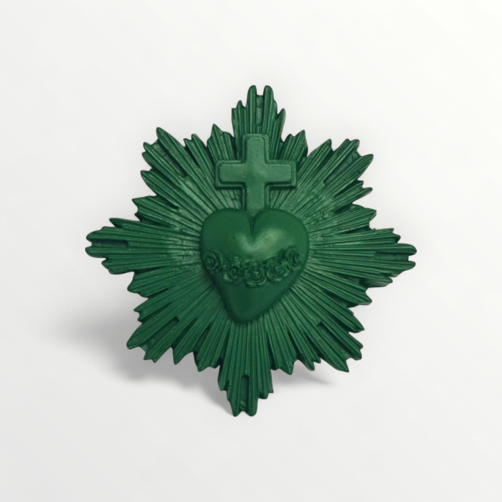 EX-VOTO COEUR SACRE VITAL JUNGLE - J'AI VU LA VIERGE