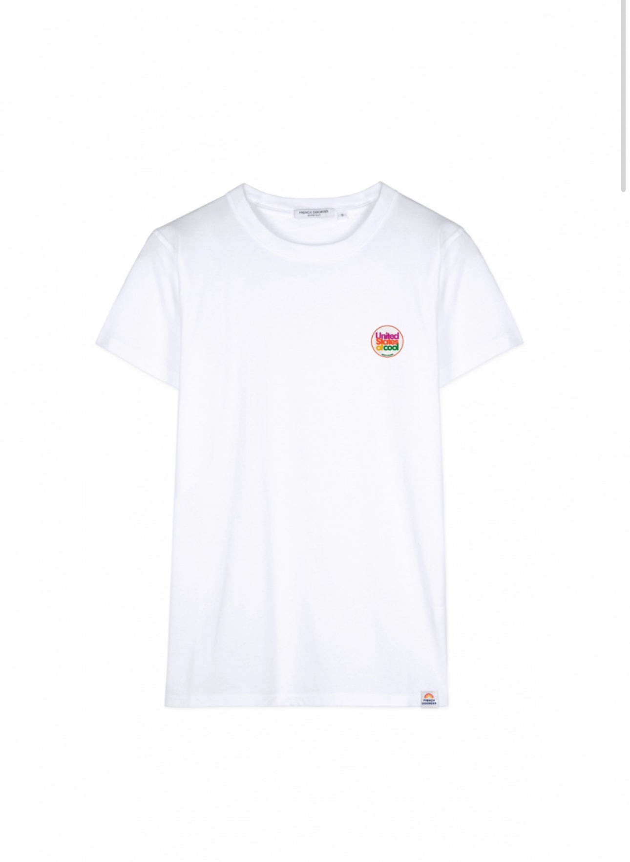 T-SHIRT ALEX - US COOL BLANC - FRENCH DISORDER