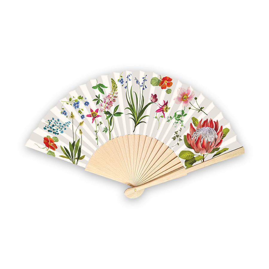 EVENTAIL FLEURS DES CHAMPS - CARTES D'ART