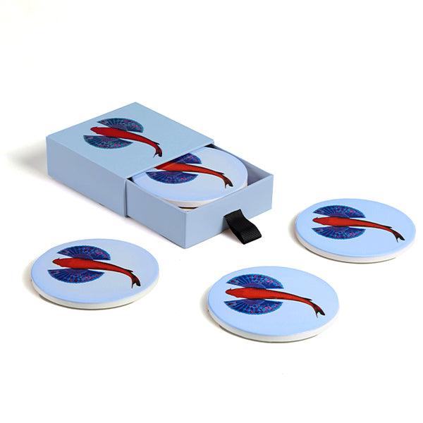 DESSOUS DE VERRE FISHKOI - GANGZAÏ