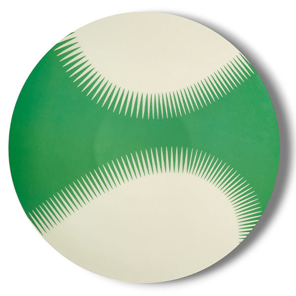 PLATEAU ROND WAVE VERT - GANGZAI