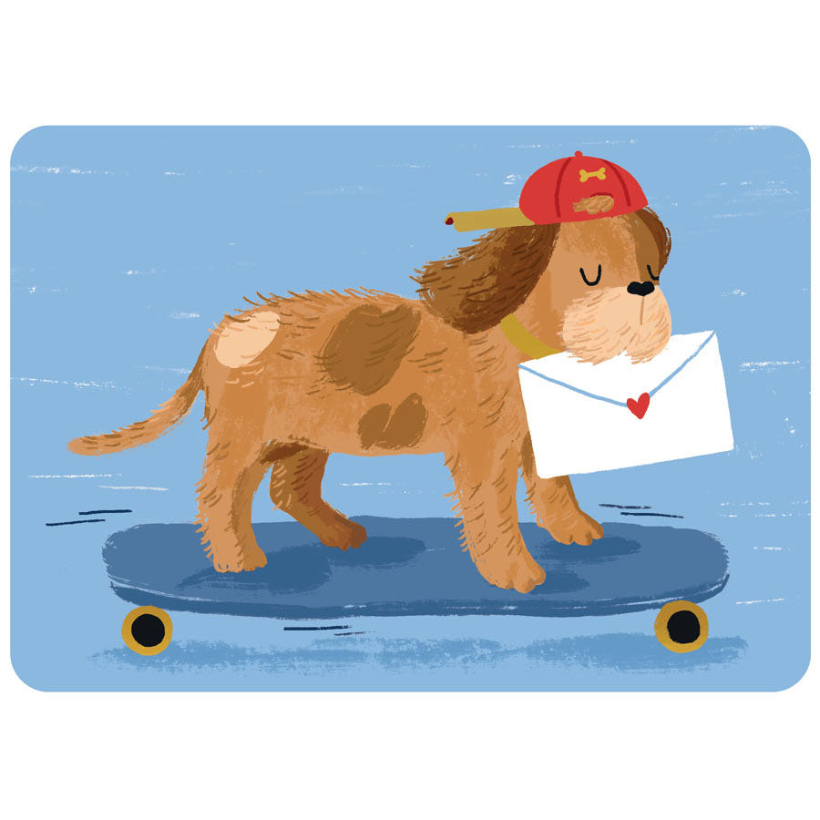CARTE POSTALE FIDELE MESSAGER - CARTES D'ART