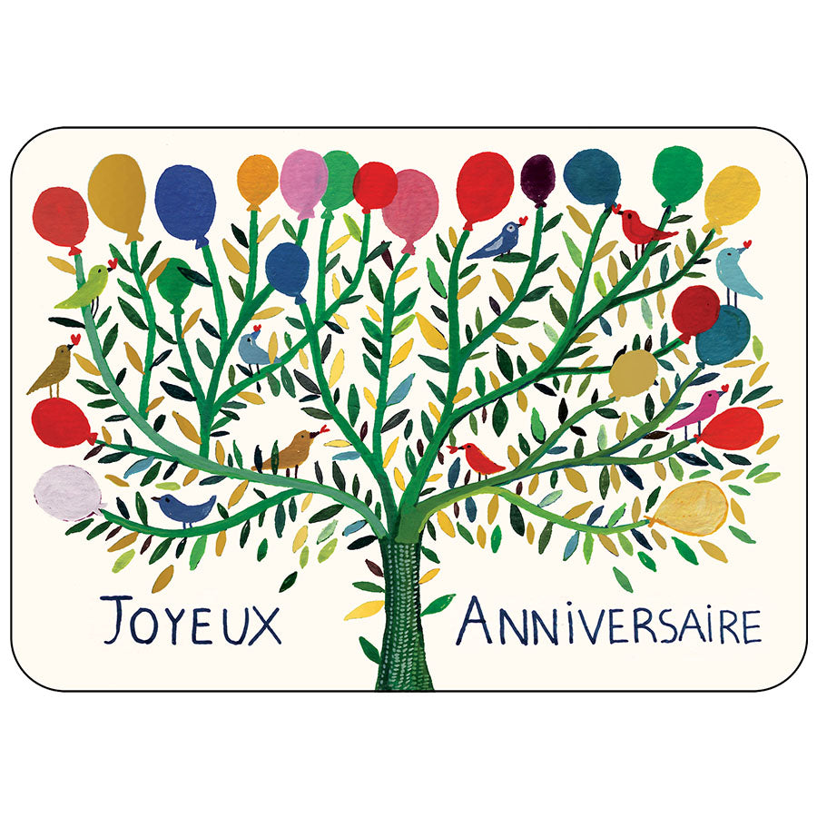 CARTE POSTALE JOYEUX ANNIVERSAIRE -CARTES D'ART