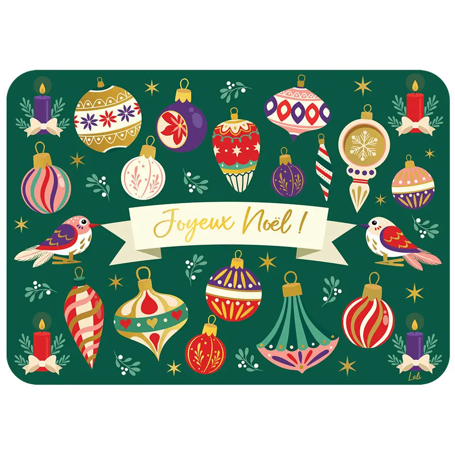 CARTE POSTALE JOYEUX NOEL - CARTES D'ART