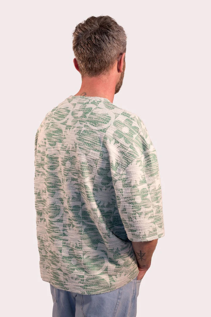 T-SHIRT JACQUARD NEW SURF ELEMENTS - NATIF