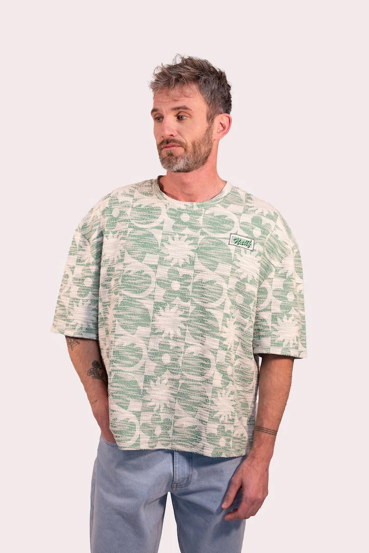 T-SHIRT JACQUARD NEW SURF ELEMENTS - NATIF