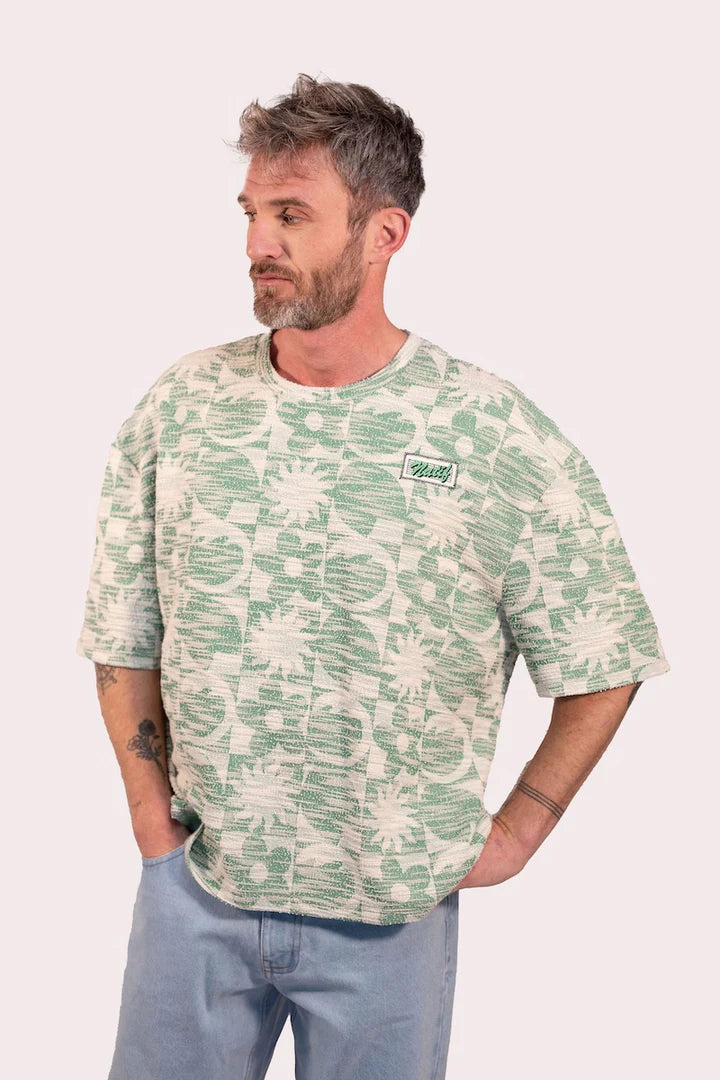 T-SHIRT JACQUARD NEW SURF ELEMENTS - NATIF