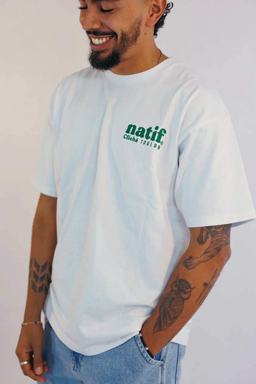 T-SHIRT UNISEXE CLICHE TOULON - NATIF