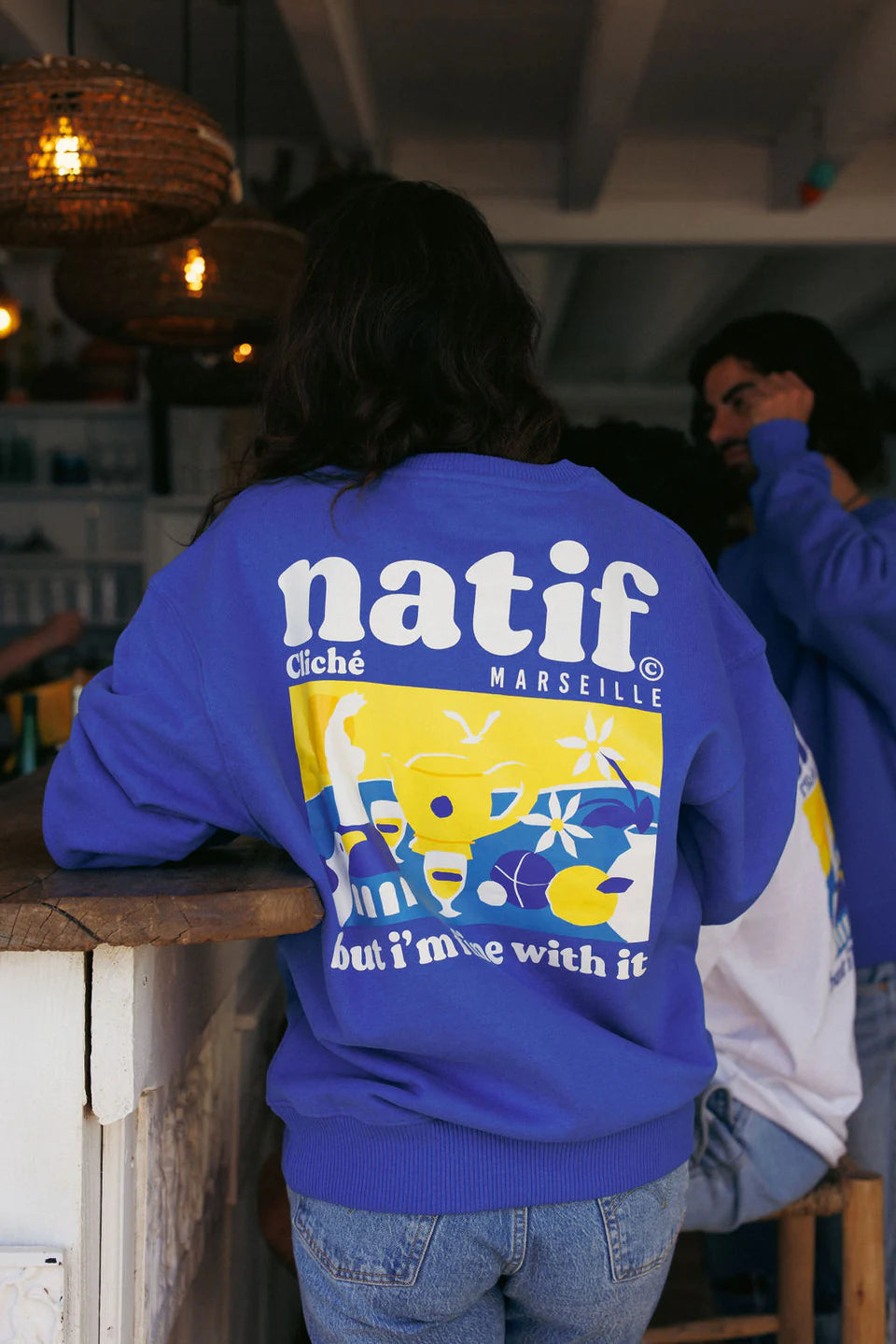 SWEATSHIRT UNISEXE CLICHE MARSEILLE - NATIF