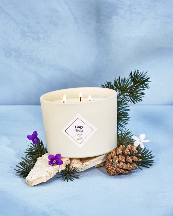 BOUGIE PARFUMEE 350G LINGE FRAIS - MY JOLIE CANDLE