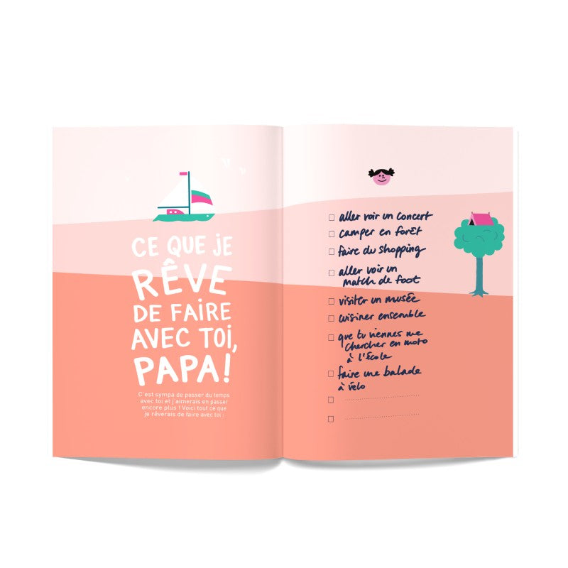 LIVRE A COMPLETER - TEL PERE TELLE FILLE - MINUS EDITIONS