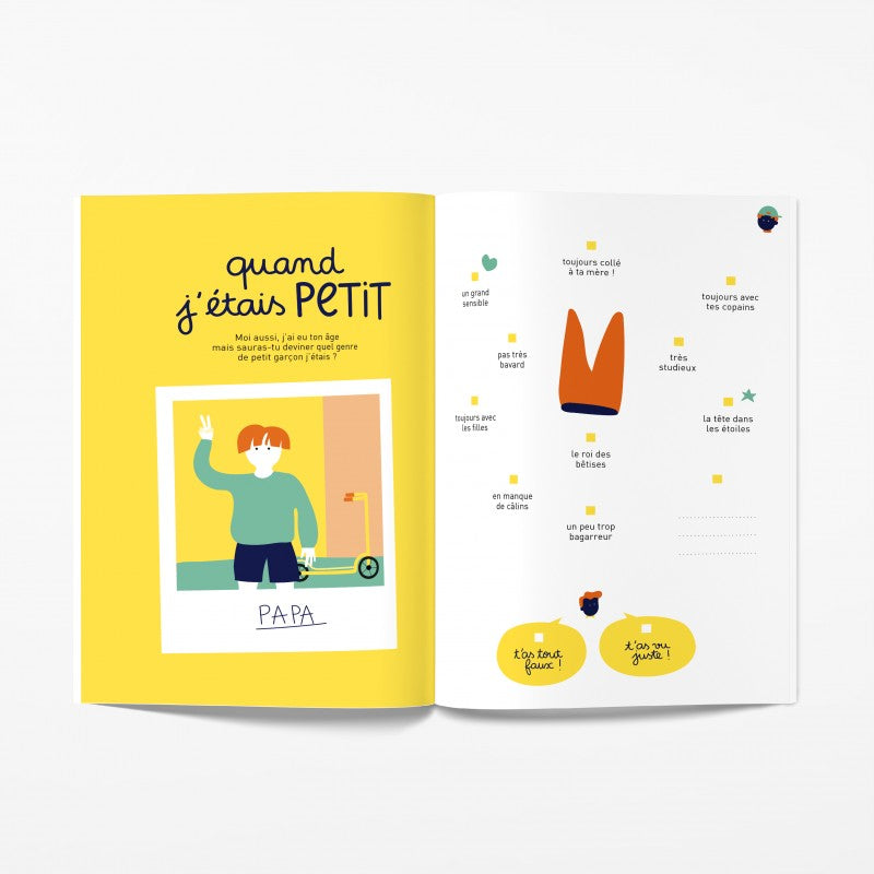 LIVRE A COMPLETER - TEL PERE TEL FILS - MINUS EDITIONS