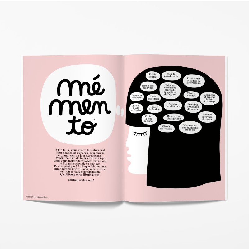 LIVRE A COMPLETER - OH MY GOD JE ME MARIE ! - MINUS EDITIONS