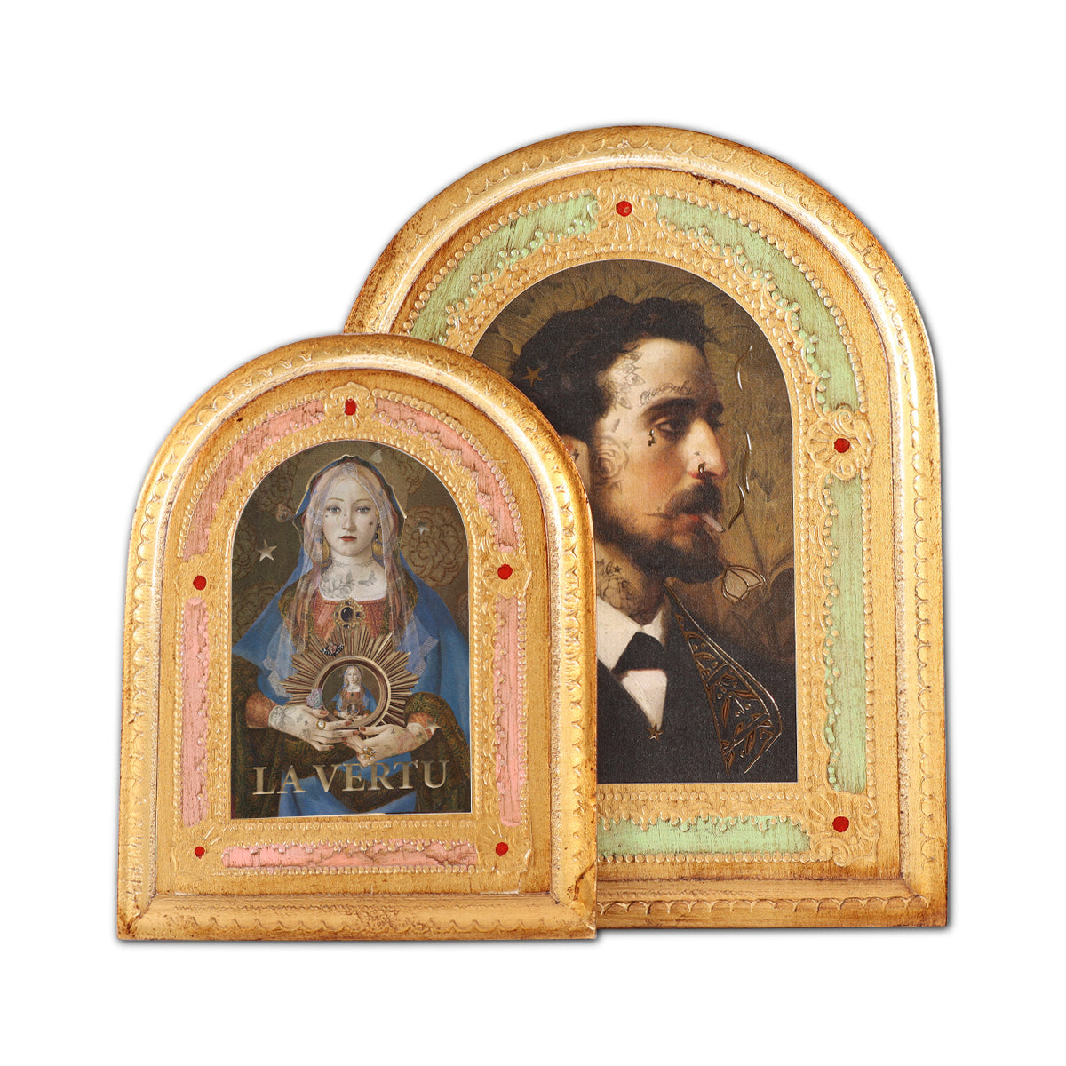 TABLETTE RELIGIEUSE 12X15cm LA VERTU - VOGLIOBENE