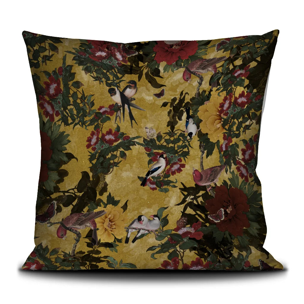 COUSSIN 50x50cm LES OISEAUX - VOGLIOBENE