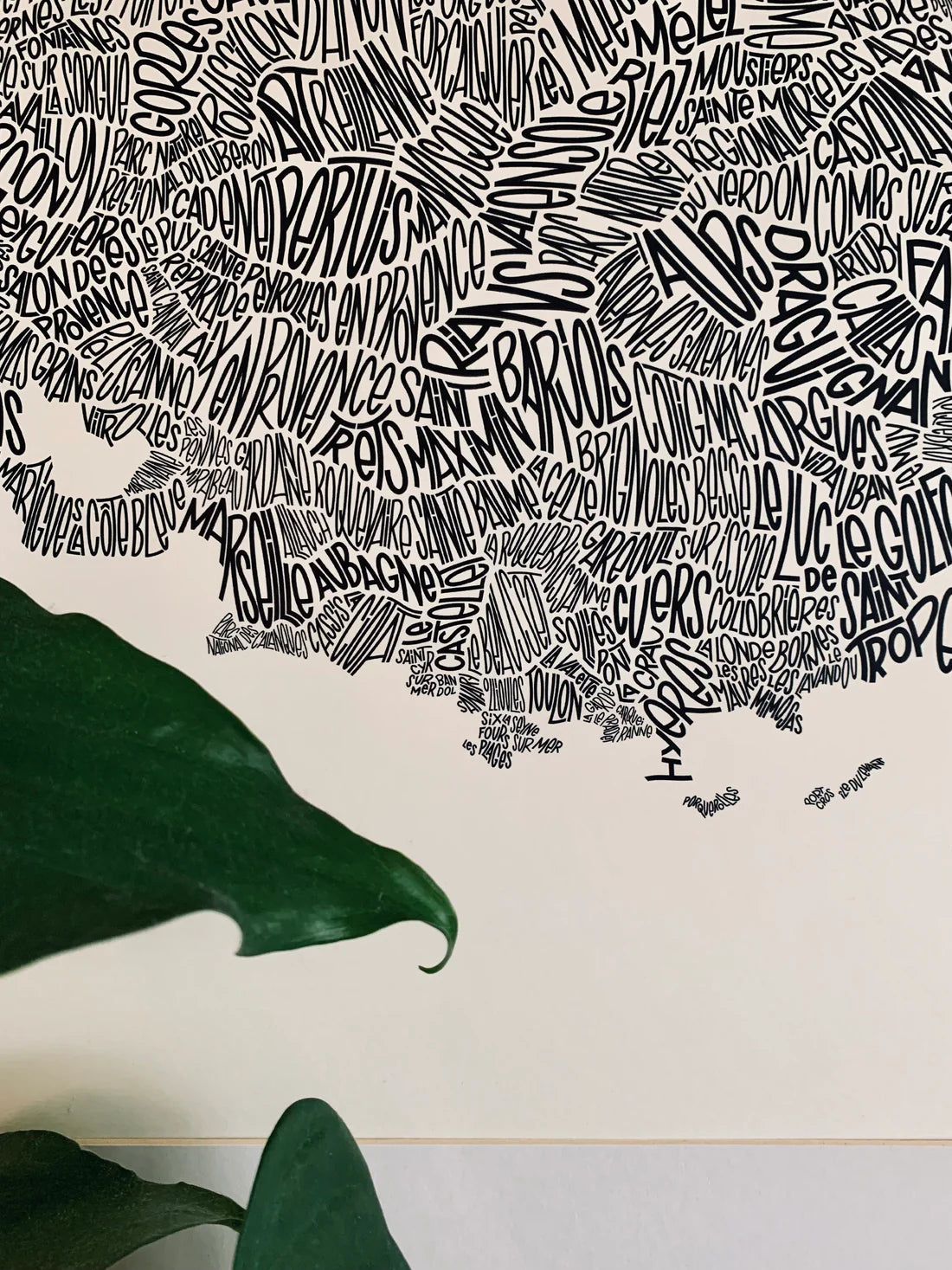 AFFICHE LA PROVENCE - LES PETITS PLANS