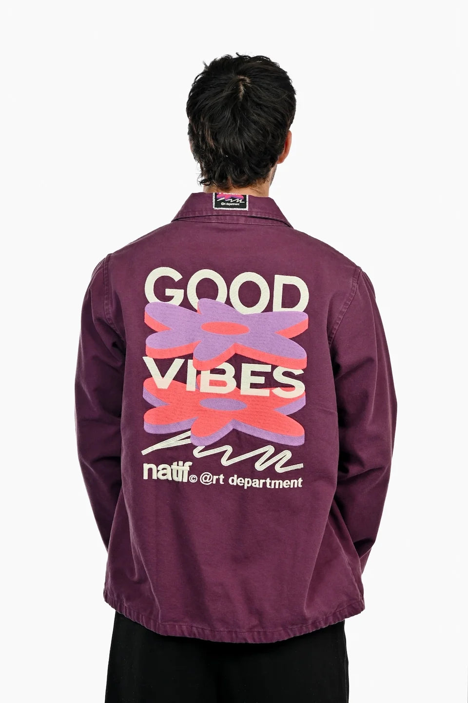 VESTE GOOD VIBES ART DPT - NATIF