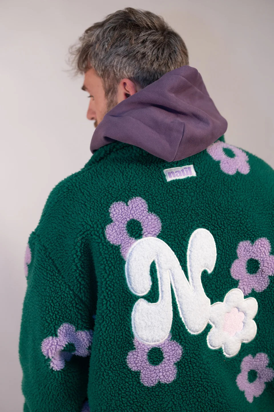 VESTE SHERPA N FLOWERS - NATIF