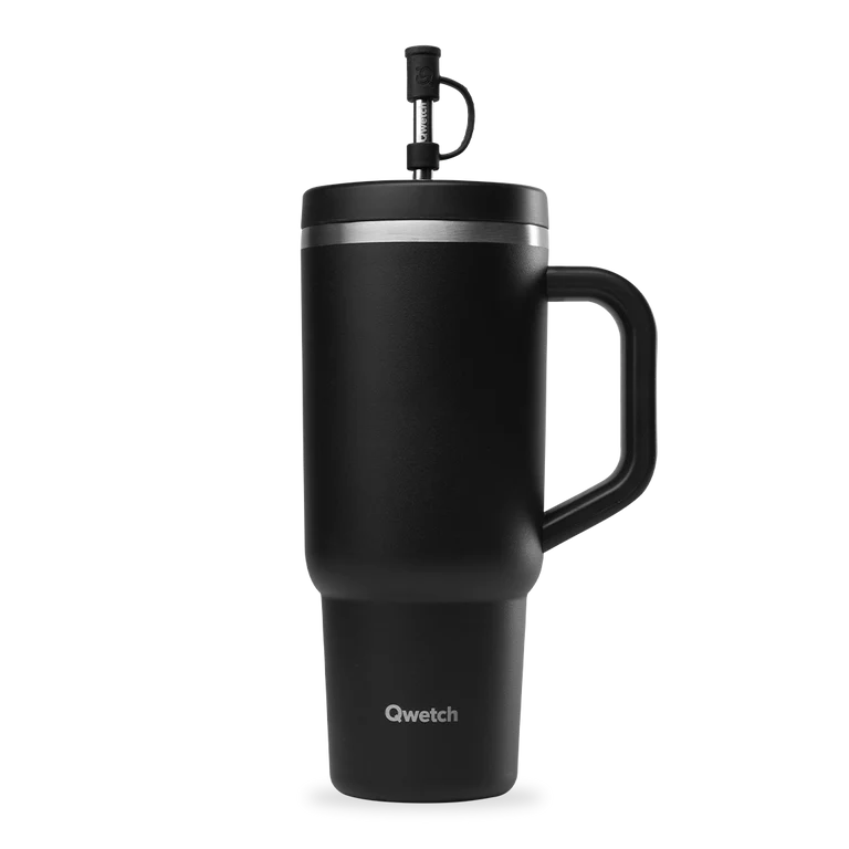 TRAVEL CUP INOX 900ML - NOIR - QWETCH