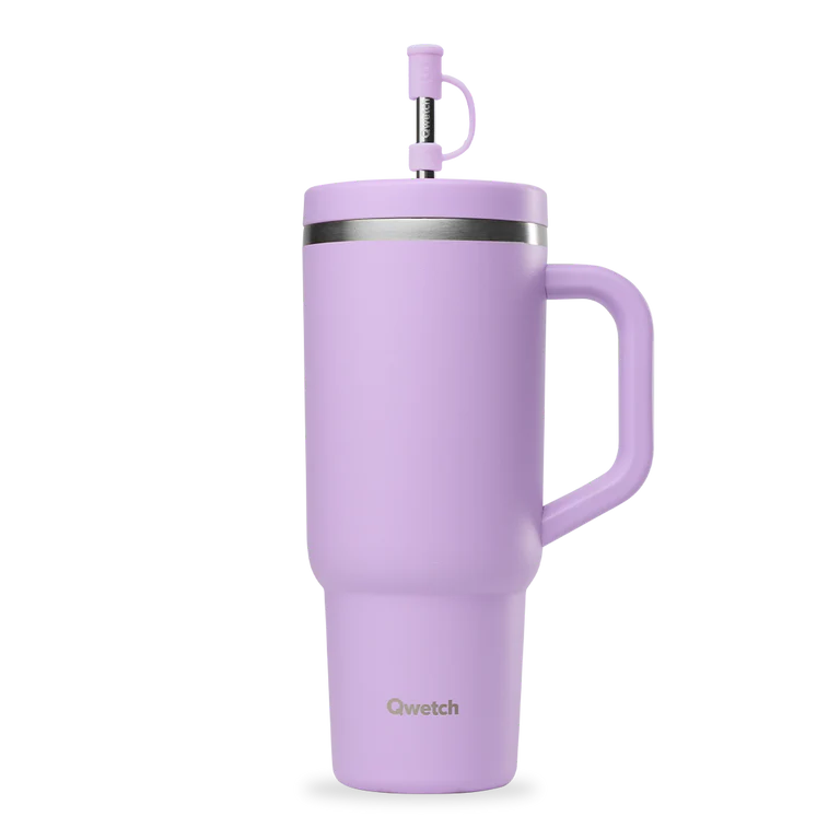 TRAVEL CUP INOX 900ML - LAVANDE - QWETCH