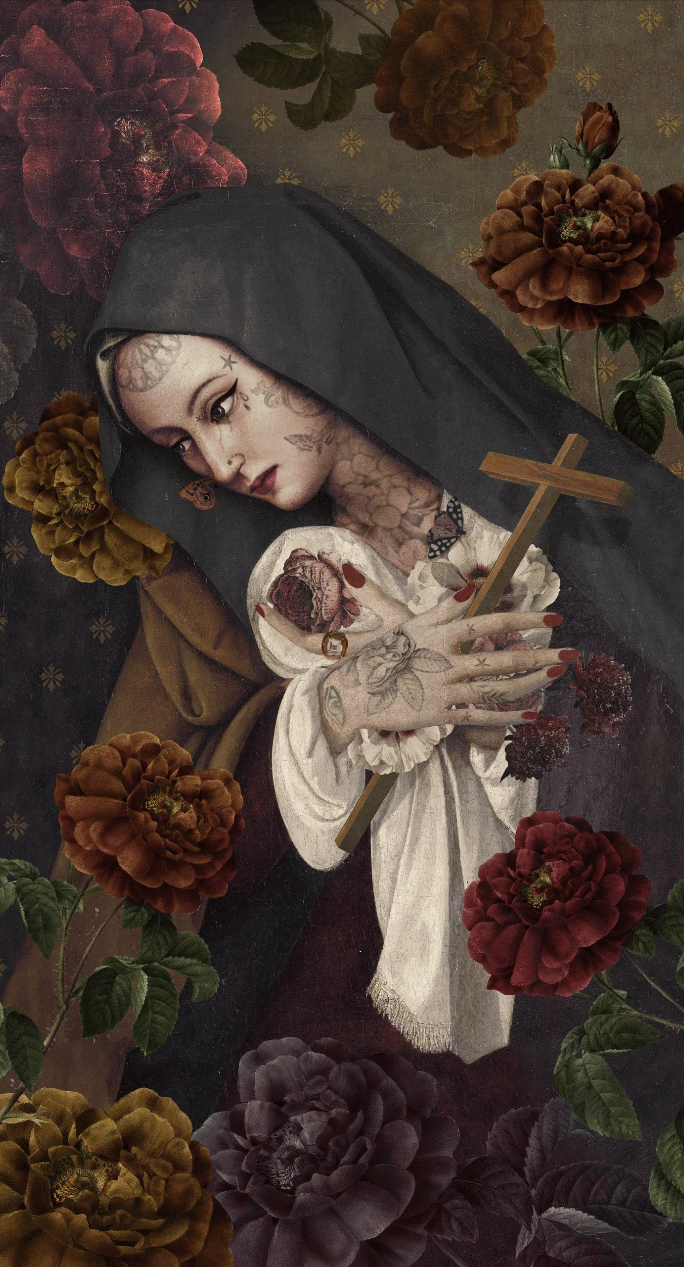 TENTURE 140x80cm STE THERESE DE LISIEUX - VOGLIOBENE