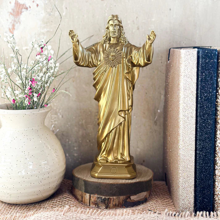 JESUS LOVES YOU 22CM OR - J'AI VU LA VIERGE