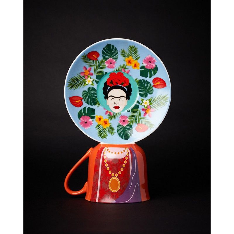 TASSE À THÉ + SOUCOUPE - FRIDA - BLOGO